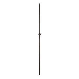 Classic Powder Coated Baluster | Solid | Knuckles | 1/2in Sq x 44in H | PCB-255 Series