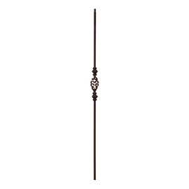 Classic Powder Coated Baluster | Solid | Knuckles | 1/2in Sq x 44in H | PCB-258 Series