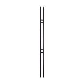 Modern Powder Coated Baluster | Tubular | Rectangles | 1/2in Sq x 44in H | PCB-SM1 Series