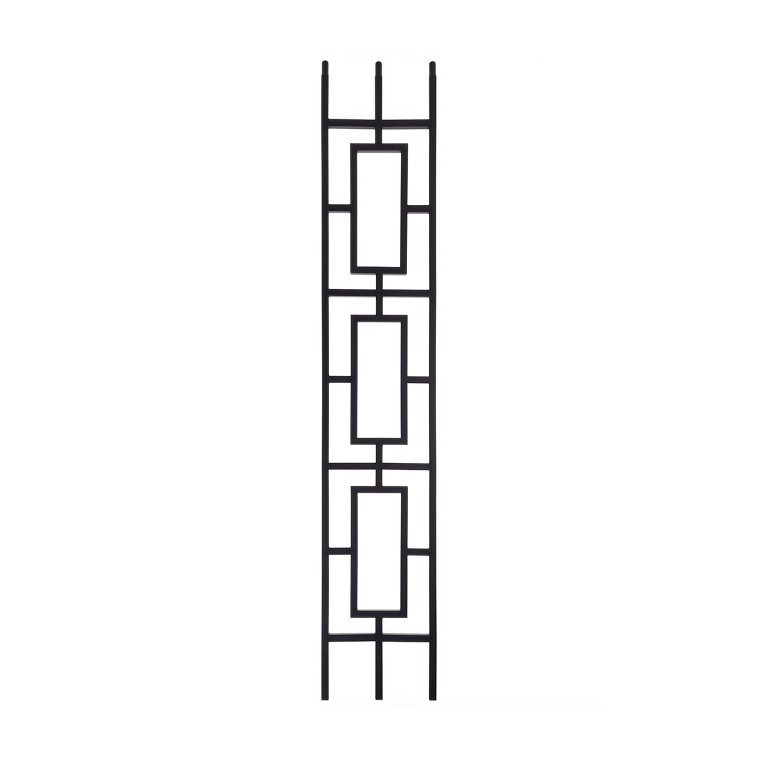 Modern Powder Coated Baluster | Tubular | Rectangles | 1/2in Sq x 44in H | PCB-SPN3 Series