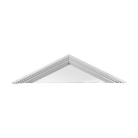 23-5/8" High x 67" Wide x 8/12 Pitch Peaked Cap Pediment