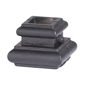 Powder Coated Tuscan Shoe Oil Rub Brnz 9/16"Sq. W/Set Screw