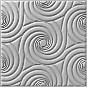 Flexlam PVC Ceiling Tile | Hurricane Pattern