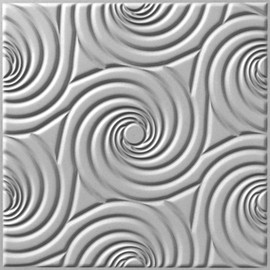 Flexlam PVC Ceiling Tile | Hurricane Pattern