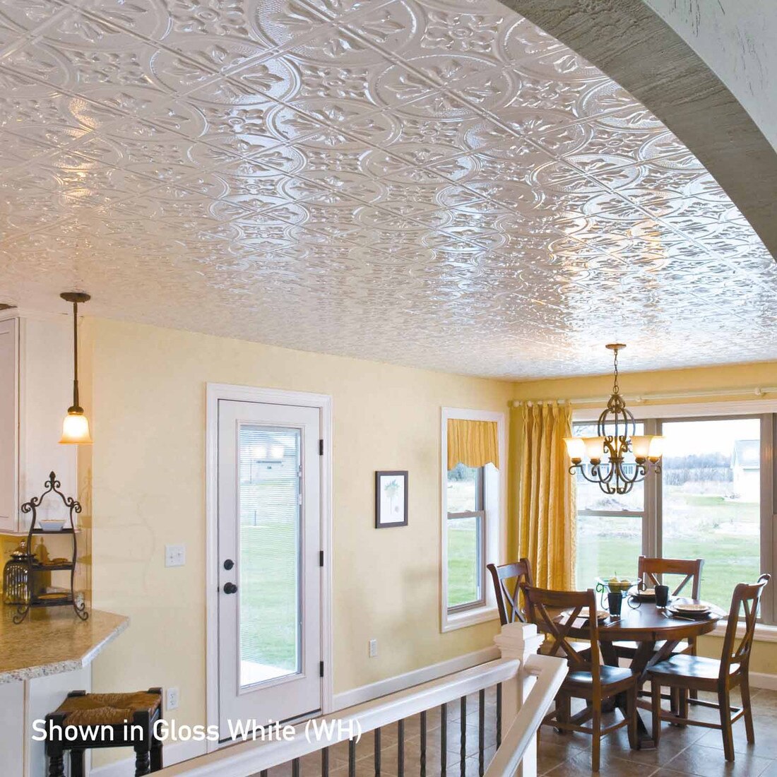 Flexlam PVC Ceiling Tile | Baltimore Pattern