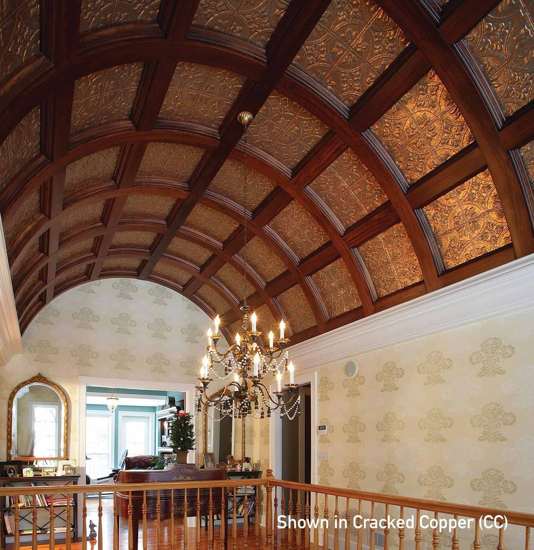 Flexlam PVC Ceiling Tile | Boston Pattern