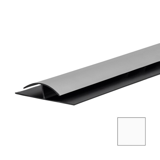 White Finish Divider Trim for Flexlam Wall Panels 8' Length