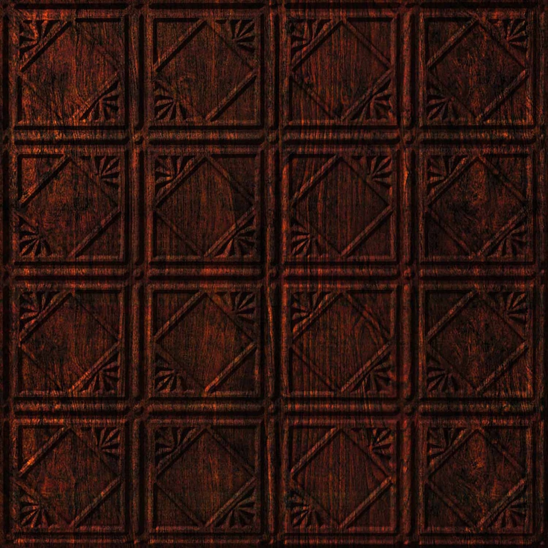 Flexlam PVC Ceiling Tile | Charleston Pattern