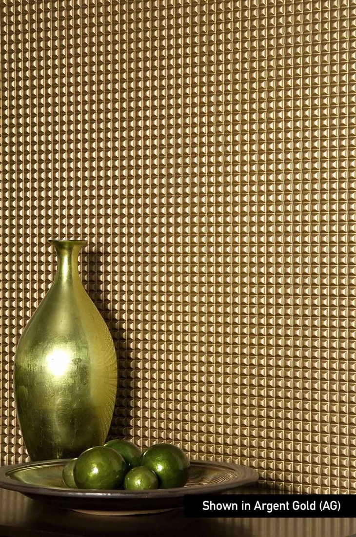 FlexLam 3D Wall Panel | Chocolate Square Pattern