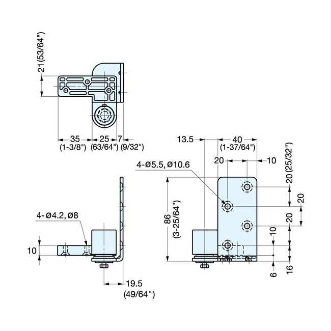 Sugatsune Pivot Hinge For Wooden Door