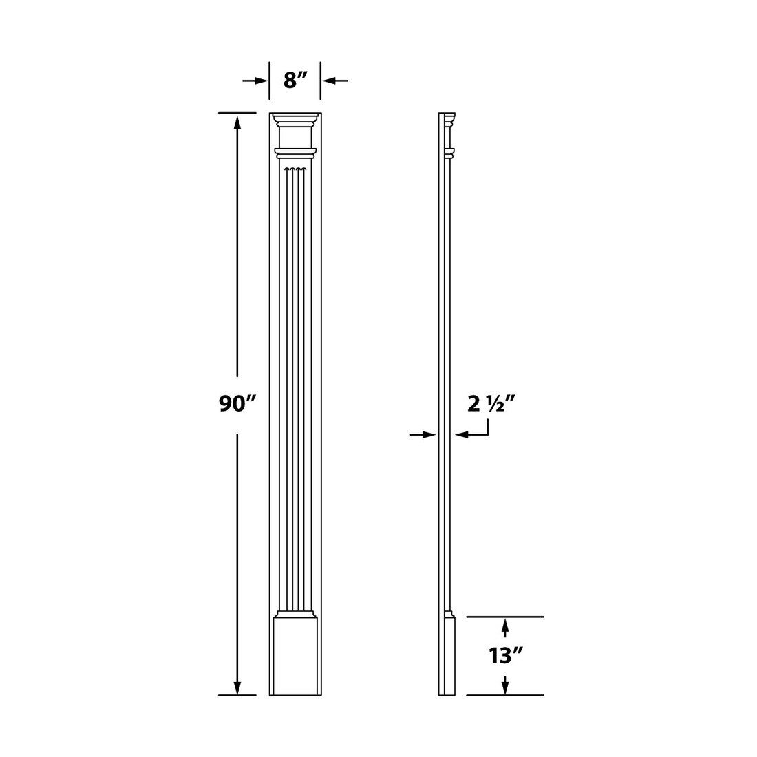Fypon | Pilaster