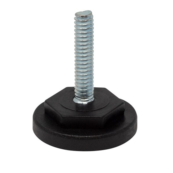Black Nylon Hex Base | Plastic Leveler
