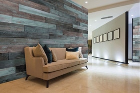 Cottage Blue | Urethane Composite | Plank It Wallscapes Wallcovering