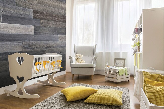 Storm Grey | Urethane Composite | Plank It Wallscapes Wallcovering