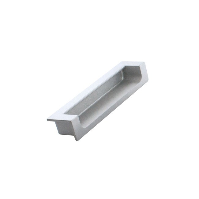 Satin Finish Recessed Pull 4 1/4" Overall 3 3/4" Cc