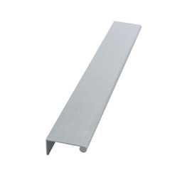 Satin Finish Drawer Pull Clear Anodized 47.125"L