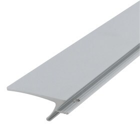 Satin Finish Drawer Pull Clear Anodized 8 Ft