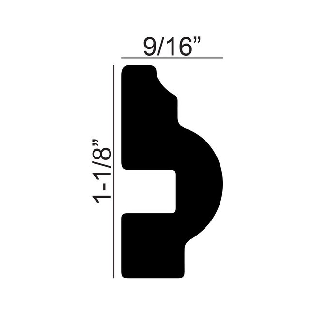 Trim Fast | White High Impact Polymer | Panel Frame with Adhesive Back | Outside Dimensions 23-5/8in x 27-9/16in x 9/16in