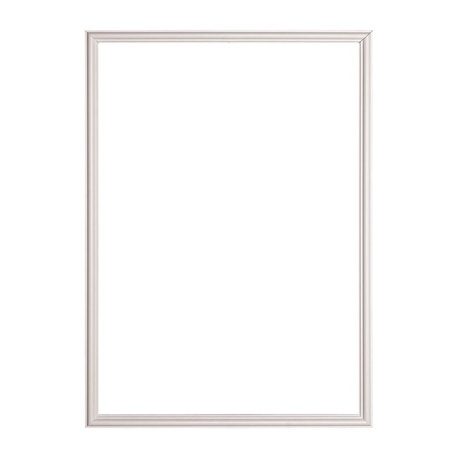 Trim Fast | White High Impact Polymer | Panel Frame with Adhesive Back | Outside Dimensions 23-5/8in x 31-1/2in x 9/16in