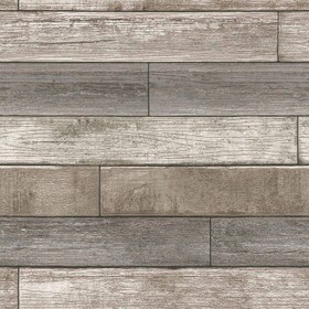 20-1/2" High Reclaimed Natural Wood Plank Peel and Stick Wallpaper 18' Roll