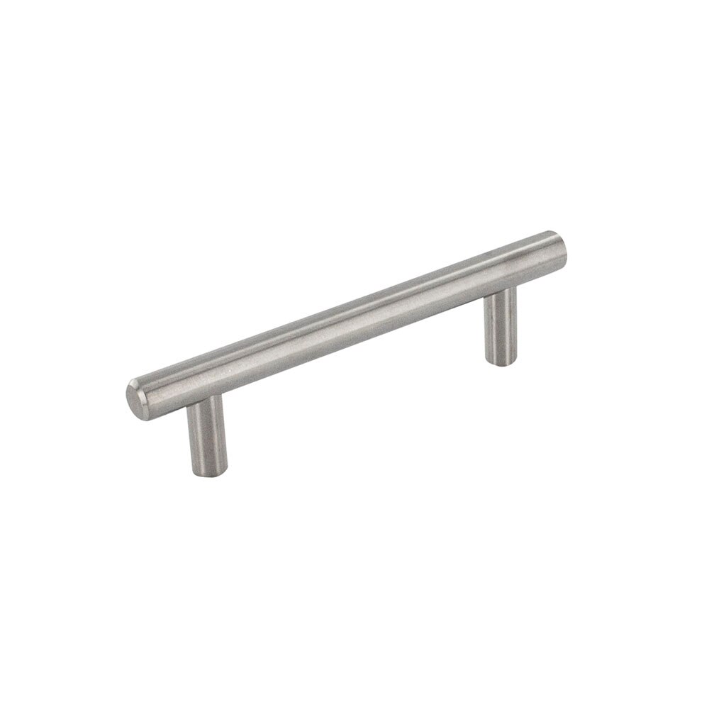 3 3/4in CC (96mm) | Rail Pull | 5 3/8in OL | 304 Grade Stainless