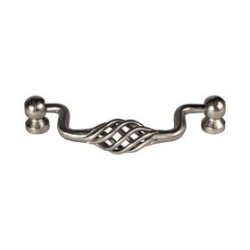 3 1/2" Cc Steel Pull Satin Nickel Finish