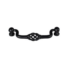 4" Cc Steel Pull Matte Black Finish | PULL-5741-BLK Series