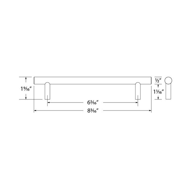 160mm Cc Stainless Steel Bar Pull