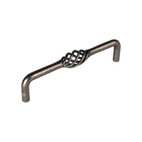 5 1/8" Cc Steel Pull Antique Pewter
