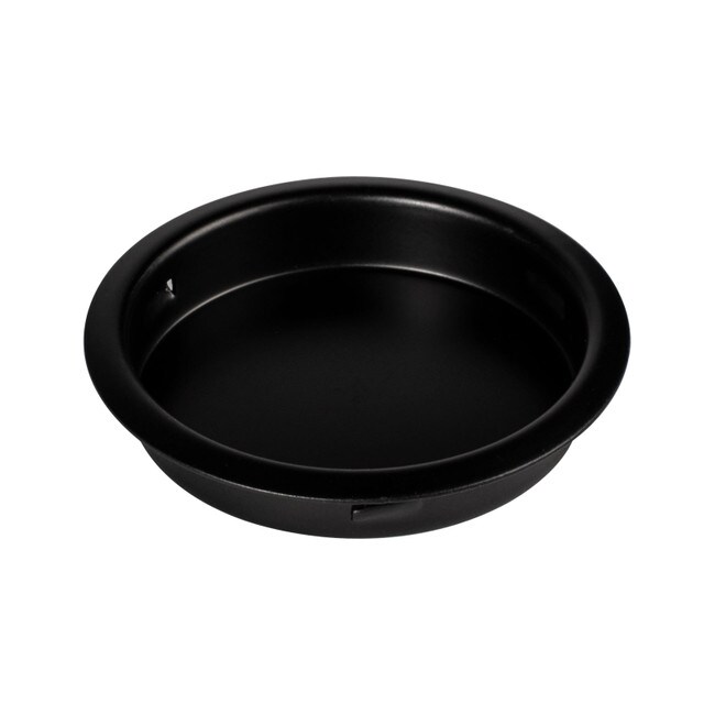 1 3/4" Dia Black Finger Pull