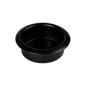 3/4" Dia Black Finger Pull