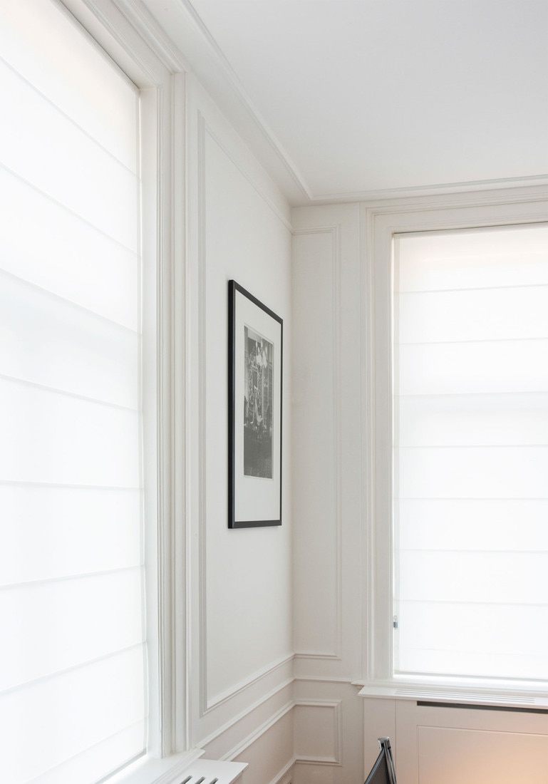 Orac Decor | Duropolymer Polystyrene Panel Moulding | Primed White | 1in H x 1/2in Proj