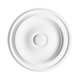 Orac Decor | High Density Polyurethane Ceiling Medallion | Primed White | 10-1/4in Dia