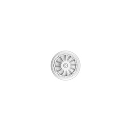 Orac Decor | High Density Polyurethane Ceiling Medallion | Primed White | 5-7/8in Dia