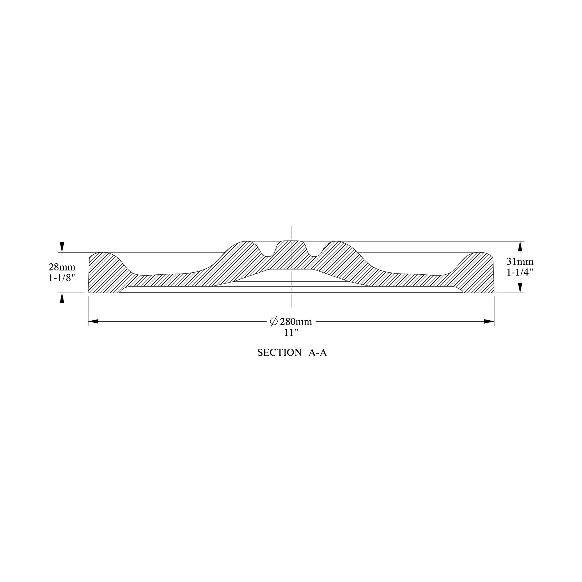Orac R-13 Ceiling Medaillion