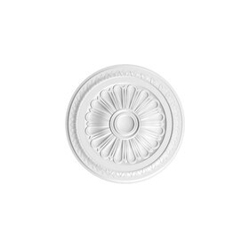 Orac Decor | High Density Polyurethane Ceiling Medallion | Primed White | 13in Dia