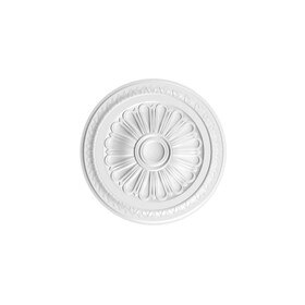 Orac Decor | Purotouch High Density Polyurethane Ceiling Medallion | Primed White | 13in Dia