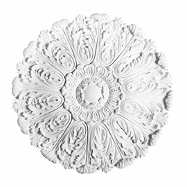 Orac Decor | High Density Polyurethane Ceiling Medallion | Primed White | 29-1/2in Dia