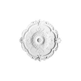 Orac Decor | Purotouch High Density Polyurethane Ceiling Medallion | Primed White | 15-1/8in Dia