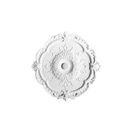 Orac Decor | High Density Polyurethane Ceiling Medallion | Primed White | 15-1/8in Dia