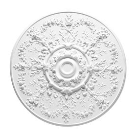 Orac Decor | Purotouch High Density Polyurethane Ceiling Medallion | Primed White | 37-1/2in Dia