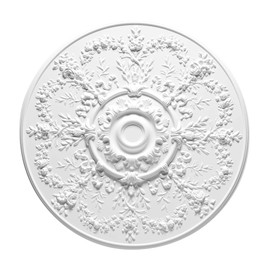 Orac Decor | High Density Polyurethane Ceiling Medallion | Primed White | 37-1/2in Dia
