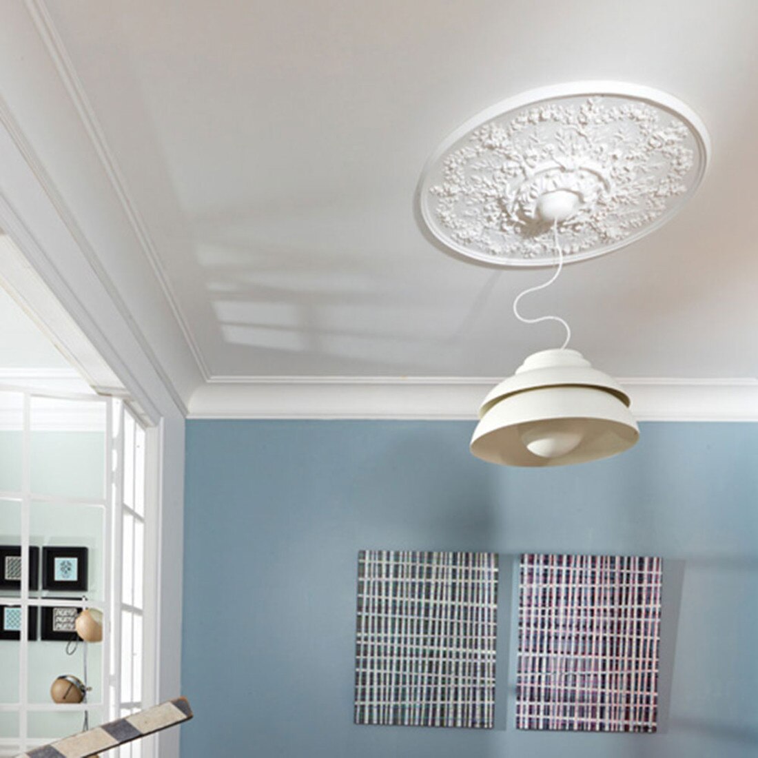 Orac Decor | Purotouch High Density Polyurethane Ceiling Medallion | Primed White | 37-1/2in Dia