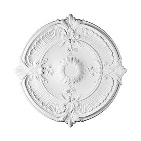 Orac Decor | Purotouch High Density Polyurethane Ceiling Medallion | Primed White | 27-1/2in Dia