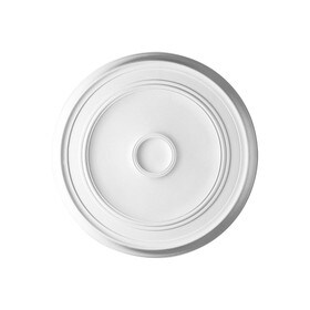 Orac Decor | High Density Polyurethane Ceiling Medallion | Primed White | 24-3/8in Dia