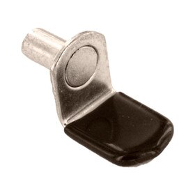 Metal Shelf Rest with Pin and Plastic Sleeve