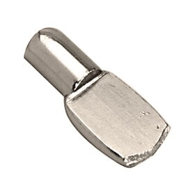 9/16in W x 15/16in Long | Plated Steel Support Shelf with 7mm Pin
