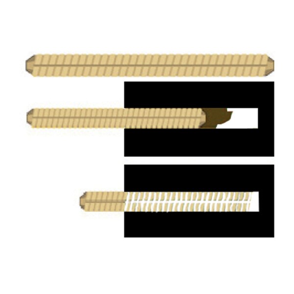7/16in Dia x 1-1/2in Long | Dowel