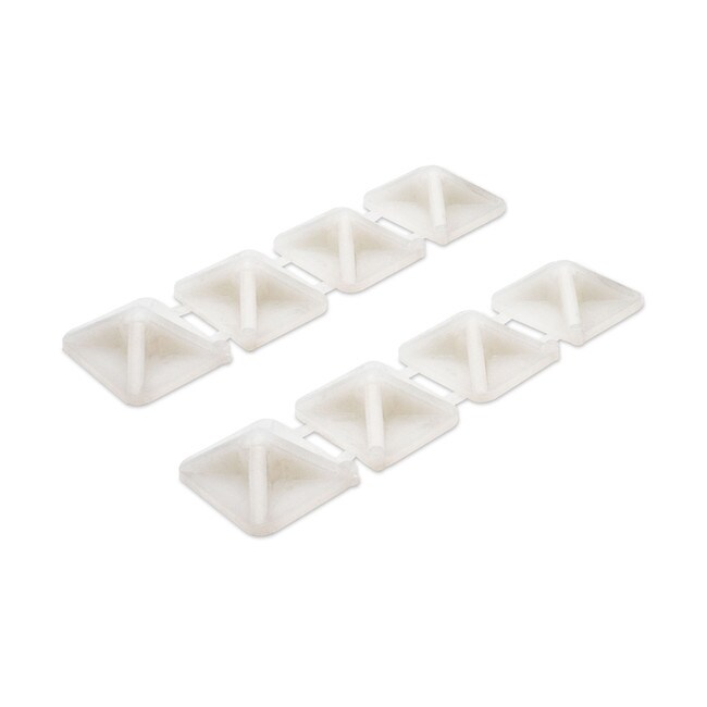 31/21in W x 1-3/16in H | white HDPE | In-Plant Floor Glide | R32-839
