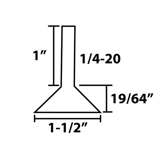 HDPE Base | Large Flat Plastic Base Leveler